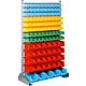 Standing shelf unit with 113 plastic boxes WxDxH 1130x500x1900mm ProfiPlus Depot>SHS 113<