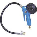 Compressed air tyre inflation analyser, plastic handle with torque plug, plug nipple NW 7.2