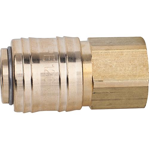 Compressed air couplings, low-pressure series NW 7.2, internal thread