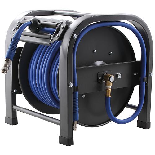 Compressed air hose drum, 30 metres Standard 1