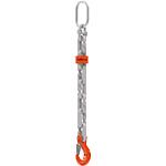 Textile sling chain, 1-strand