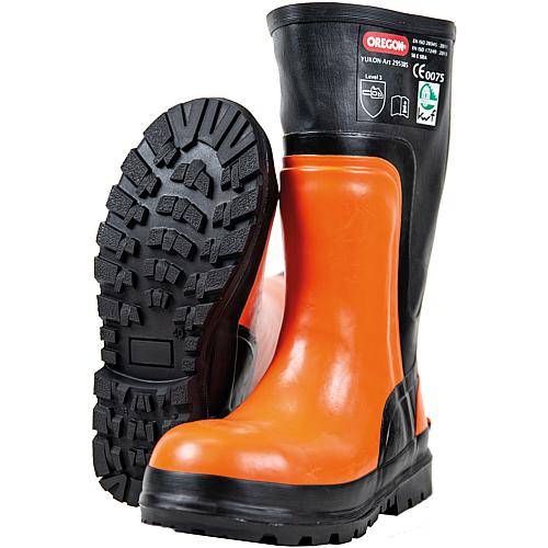 Cut protection rubber boots OREGON with steel toe cap size 41