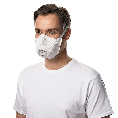 Reusable respirator mask Smart Solo series, FFP2 NR D with climate valve Anwendung 3