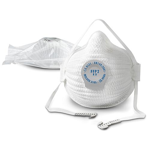 Masques de protection respiratoire réutilisables Séries Air, FFP2 avec valve climatique Anwendung 2