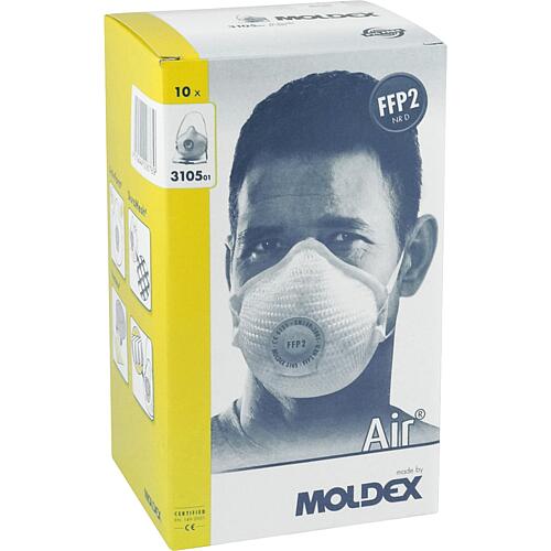 Masques de protection respiratoire réutilisables Séries Air, FFP2 avec valve climatique Anwendung 3