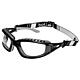 Safety goggles TRACKER II black/grey, clear PC, TRACPSI