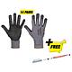 Work gloves packet Ultimo with FREE drill hole marker Standard 1