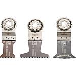 Plunge-cut saw blade set Best of E-Cut Combo Starlock, 3-piece for wood, Starlock