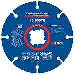 Cutting discs EXPERT Carbide Multiwheel Ø 115 mm X-LOCK, straight