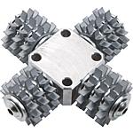 Cutter head complete pointed for concrete sander (80 139 83)