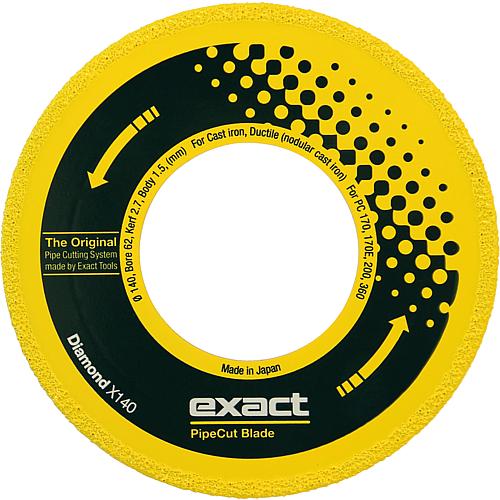DIAMOND X140 cutting disc Standard 1