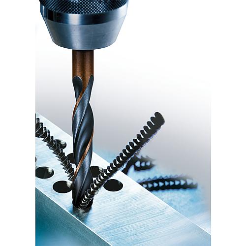 Spiral drill HSS Sprint Master with twisted shank, break-resistant