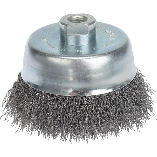 Brosses boisseaux avec fil d'acier, Filetage fem. M14 Standard 1