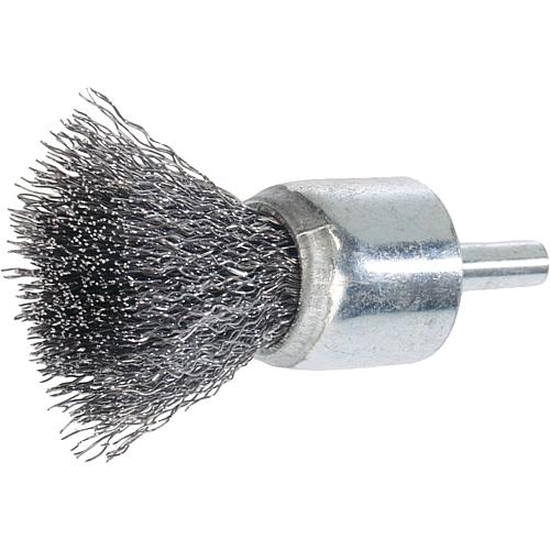 Shank brushes with ø 6 mm shank, stainless steel wire Standard 1