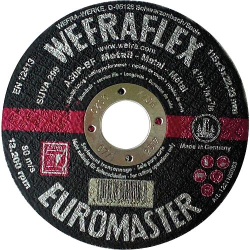 Cutting disc Euromaster A 30 P/A 24 P, straight, for iron and steel Standard 1