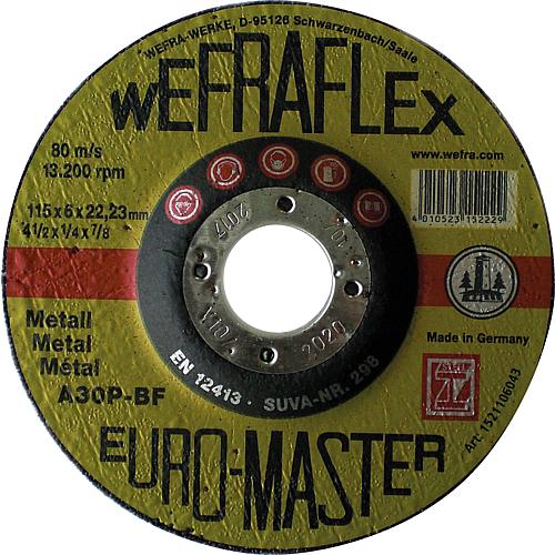 Rough cutting disc Euromaster for metal 115 x 6 x 22 mm