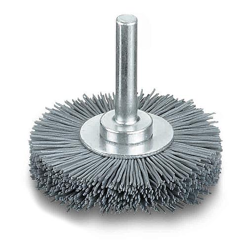 Round brush with shaft, ø 6 mm, with M14 internal thread Standard 1