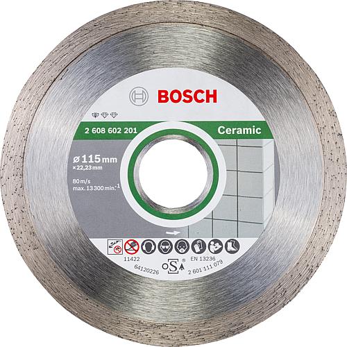 Diamond cutting disc Standard for Ceramic for tiles and ceramic, dry cutting Standard 1