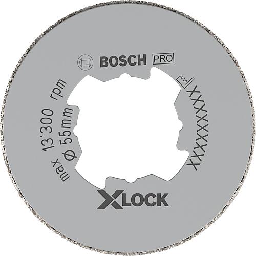 BOSCH® diamond dry drill bit with X - Lock holder Ø 55 mm