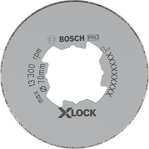 BOSCH® diamond dry drill bit with X - Lock holder Ø 60 mm