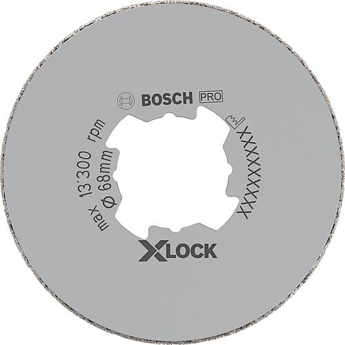 BOSCH® diamond dry drill bit with X - Lock holder Ø 68 mm