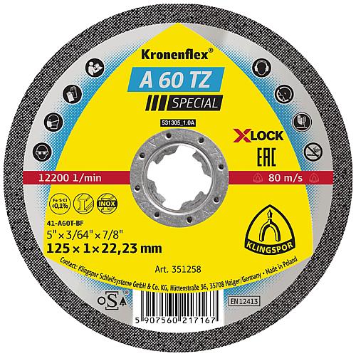 Trennscheibe KLINGSPOR 125x1,0x22,23mm