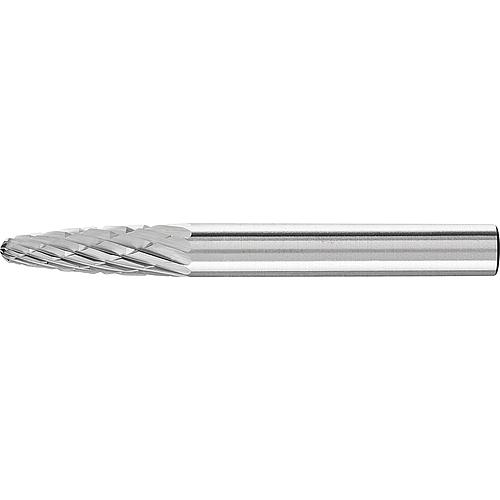 Carbide cutters spherical round shape, cross toothing Standard 1