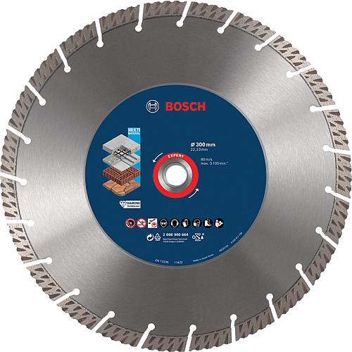 Diamond cutting disc EXPERT for concrete, reinforced concrete, breeze blocks, masonry, roof tiles, dry cutting Standard 4