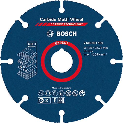 Cutting discs EXPERT Carbide Multiwheel Ø 125 x 22.23 mm Standard 1