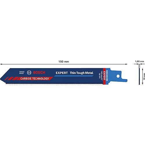 S922EHM sabre saw blades for stainless steel, CARBIDE TECHNOLOGY Anwendung 1