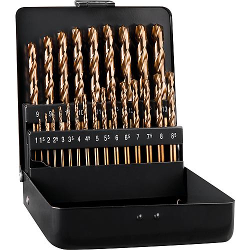 Stainless steel drill set, HSS Cobalt Standard 2