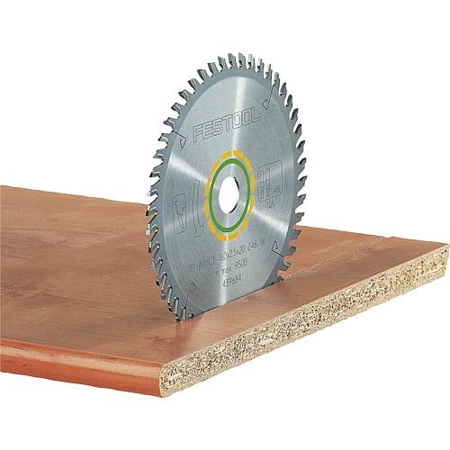 Circular saw blade for solid wood, coated and veneered panels Anwendung 1