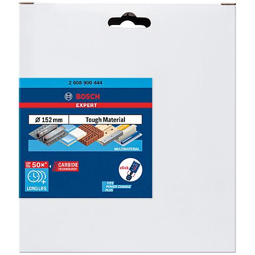 Scie cloche BOSCH® EXPERT ToughMaterial, avec logement PowerChange Plus Ø 152 mm, longueur utile 60 mm