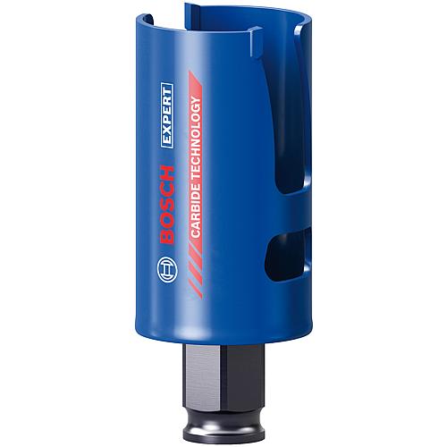 Hole saw BOSCH® EXPERT ConstructionMaterial, with PowerChange Plus mount Ø 38 mm, Working length 60 mm