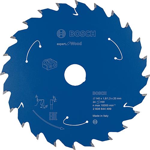 Circular saw blade for softwood and hardwood, chipboard, plywood plastic-coated panels, fibreboard Standard 1