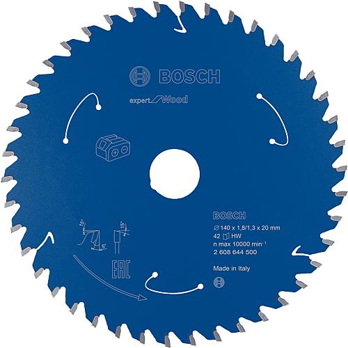 Circular saw blade for softwood and hardwood, chipboard, plywood plastic-coated panels, fibreboard Standard 2