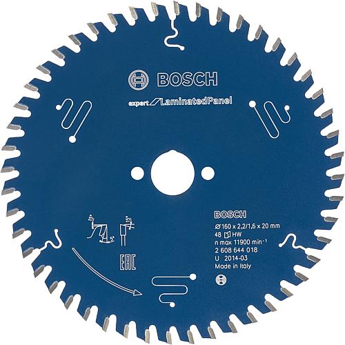 Circular saw blade for plastic-coated boards, laminate flooring Standard 1