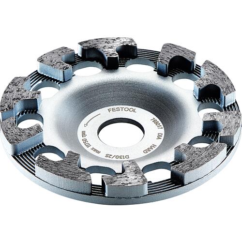 Diamond grinding disc DIA HARD, Ø 130 mm, for hard old concrete, epoxy resins, coatings and paints on concrete Standard 1