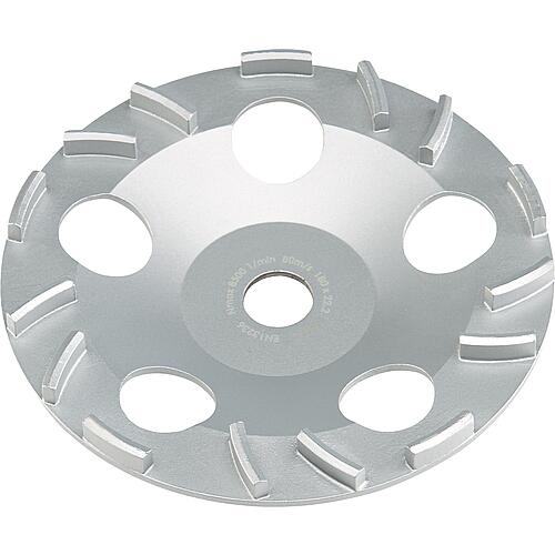 Disque de surfaçage diamant Flex TH-Jet, pour béton, enduit ciment et revêtements époxy, Ø 180 mm