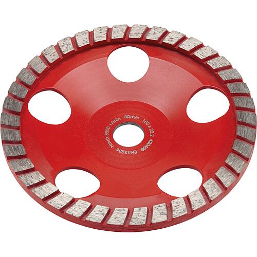 Diamond grinding disc FLEX Turbo-Jet, for mineral substrates, Ø 180 mm