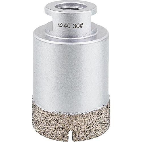 Tile core drill bit Soldia Ø 40 mm, M14 holder, dry, integrated cooling