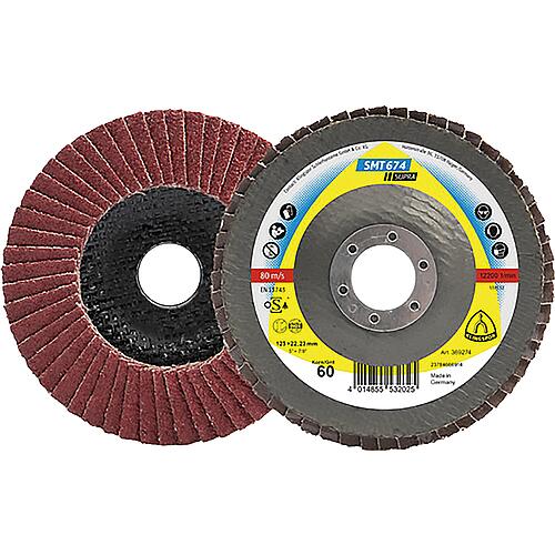 Slatted grinding disc SMT 674 SUPRA CEVOLUTION, cranked Standard 1