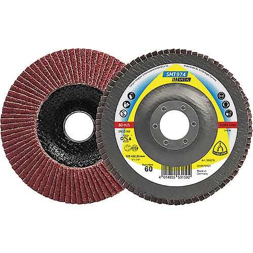 Slatted grinding disc SMT 974 SPECIAL CEVOLUTION, cranked Standard 1