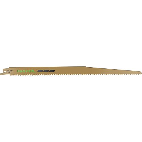 Sabre saw blade HSR, for wood
 Standard