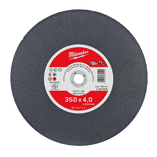 Cutting disc for cast iron, non-ferrous metals, stone Standard 1