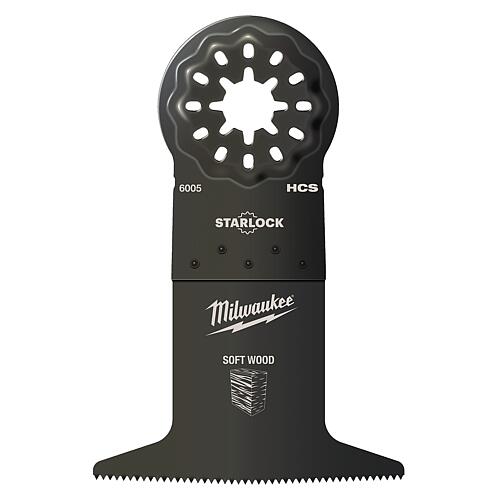 Lame de scie plongeante Milwaukee, Starlock, 65 x 42 mm