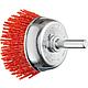 Brosse boisseau garniture synthétique non tressé, avec tige ø 6 mm Standard 1