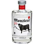 Monsieur London Dry GIN PUR 47% Vol., 500 ml