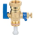 Ball valve with Flowjet