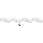 Replacement bracket set for bathroom radiators Firenze